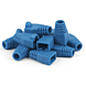 DANICOM RJ45-kaapeliholkki sininen suuri - 10 kappaletta