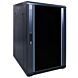 18U palvelinkaappi lasiovella 600x800x1000mm (LxSxK)