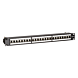 CAT6a STP patch -paneeli - 24 porttia