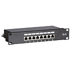 10 tuuman CAT5e FTP-päivityspaneeli - 8 porttia