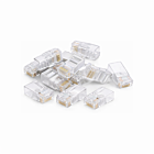 DANICOM UTP CAT5e RJ45 Liitin - joustavalle ja jäykkään ytimelle - 10 kpl