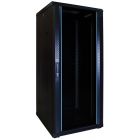 27U palvelinkaappi lasiovella 600x600x1400mm (LxSxK)