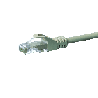UTP CAT5e patch-kaapeli 0,25m harmaa - 100% kuparia