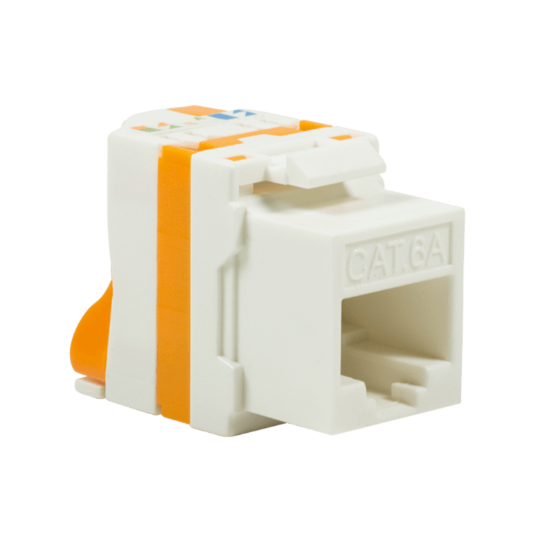 CAT6a UTP Keystone -liitin - työkaluton kierre