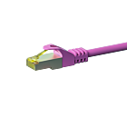 Cat7 S/FTP (PIMF) patch-kaapeli 1m vaaleanpunainen