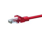 CAT5e UTP patch -kaapeli 3m punainen - CCA