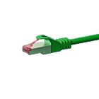 CAT6 S/FTP (PIMF) patch-kaapeli 1m vihreä