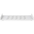 Hylly 450 mm syvälle seinäkaappiin - 1U valkoinen