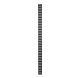 42U pystysuora kaapelihylly - 10 cm leveä