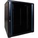 18U palvelinkaappi lasiovella 800x800x1000mm (LxSxK)