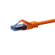 UTP CAT6a patch-kaapeli 2m oranssi - 100% kuparia