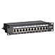 10 tuuman CAT5e FTP-kytkentäpaneeli - 12 porttia