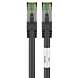 Cat8 S/FTP (PIMF) patch-kaapeli 5m musta