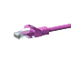 UTP CAT5e patch-kaapeli 7,5 m pinkki - 100 % kuparia