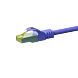 Cat7 S/FTP (PIMF) -patch-kaapeli 0,25 m violetti