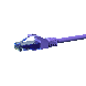 UTP CAT6a patch-kaapeli 15m violetti - 100% kuparia