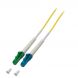 OS2 simplex valokaapeli LC/APC-LC 1m