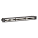 CAT6a STP patch -paneeli - 24 porttia