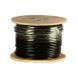 DANICOM CAT6 FTP 100m ulkokaapeli jäykällä rullalla - PE (Fca)