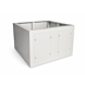Sokkel 19 tuuman ulkoisille palvelin kaapeille 600x600x400mm (LxPxK)