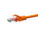 CAT5e UTP patch -kaapeli 5m Oranssi - CCA
