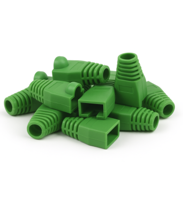 DANICOM RJ45 Kaapeliläpivienti Vihreä - 10 kpl