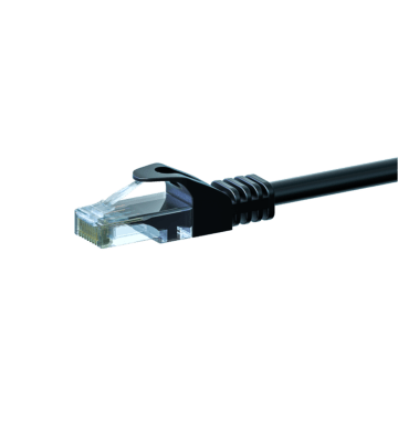 CAT6 UTP patch -kaapeli 2m musta - CCA