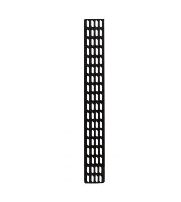 18U pystysuora kaapelihylly - 10 cm leveä