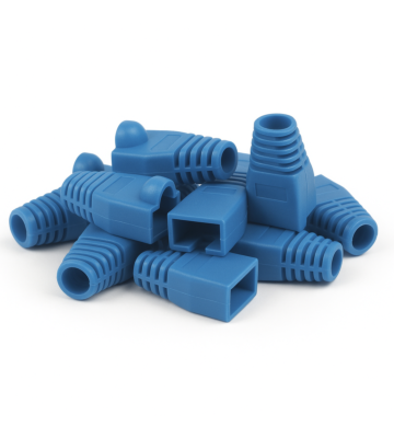 DANICOM RJ45 Kaapeliläpivienti Sininen - 10 kpl