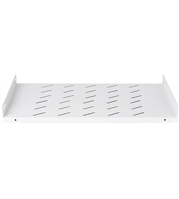 Hylly 600mm syvälle seinäkaappiin - 1U valkoinen