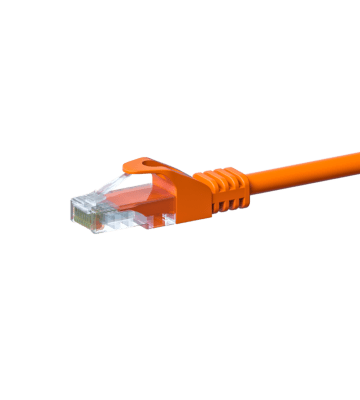 CAT5e UTP patch -kaapeli 2m oranssi - CCA