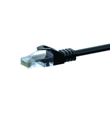 UTP CAT5e patch-kaapeli 5m musta - 100% kuparia