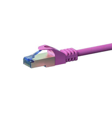 CAT6a S/FTP (PIMF) patch-kaapeli 2m pinkki