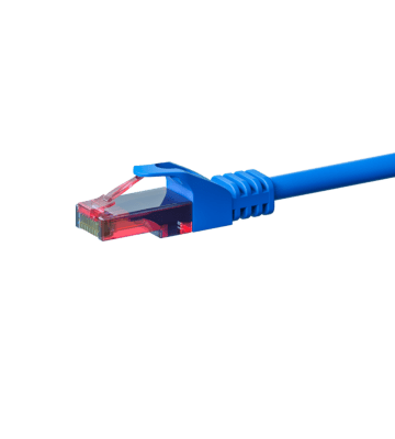 UTP CAT6 patch-kaapeli 2m sininen - 100% kuparia