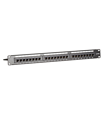 CAT6a UTP-päivityspaneeli - 24 porttia
