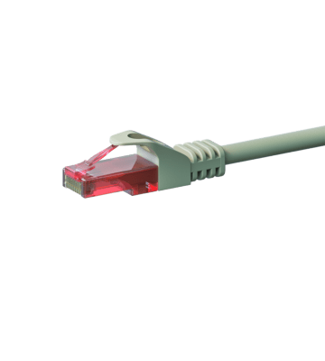 UTP CAT6 patch-kaapeli 5m harmaa - 100% kuparia
