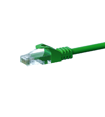 UTP CAT5e patch-kaapeli 50m vihreä - 100% kuparia