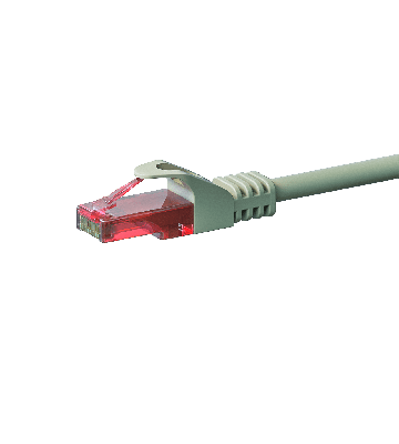 UTP CAT6 patch-kaapeli 1,50 m harmaa - 100% kuparia