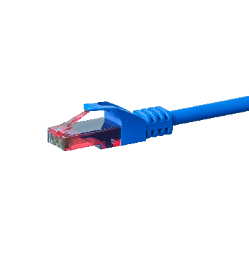 UTP CAT6 patch-kaapeli 7,5m sininen - 100% kuparia