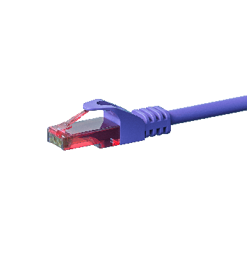 UTP CAT6 patch-kaapeli 3m violetti - 100% kuparia