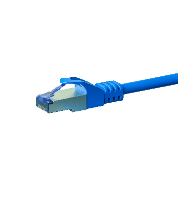 CAT6a S/FTP (PIMF) patch-kaapeli 10m sininen