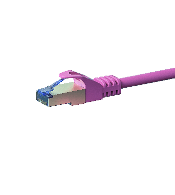 CAT6a S/FTP (PIMF) patch-kaapeli 20m pinkki