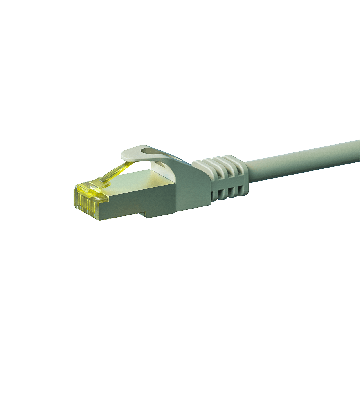 Cat7 S/FTP (PIMF) patch-kaapeli 10m harmaa