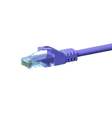 CAT5e UTP patch -kaapeli 3m violetti - CCA