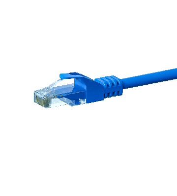 CAT6 UTP patch -kaapeli 1m sininen - CCA