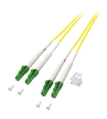 OS2 duplex valokuitukaapeli LC/APC-LC/APC 1m