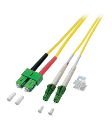 OS2 duplex valokuitukaapeli LC/APC-SC/APC 2m