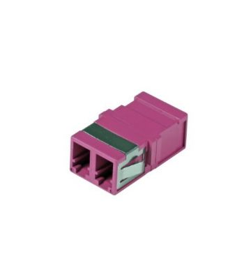 Multimode Keystone-liitäntä LC-LC duplex violetti