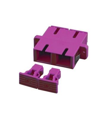 Monimuotoliitäntä SC-SC duplex violetti