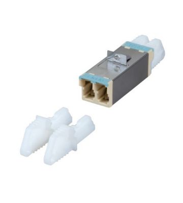 Monimuotoliitäntä E2000-E2000 duplex turkoosi